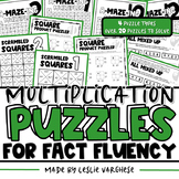 Multiplication Puzzles for Practice