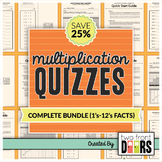 Multiplication Quiz (1's - 12's Facts)