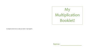 Preview of Multiplication Reference and Activity Booklet