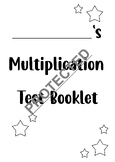 Multiplication Related Facts Test Booklet