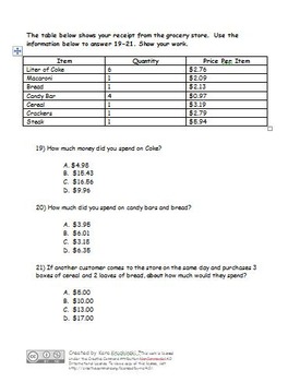 Multiplication Review by Curriculum Journey | TPT