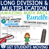Multiplication and Long Division Review Bundle