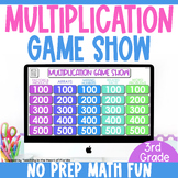 Multiplication Review Jeopardy Game | Arrays, Related Fact