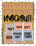 Multiplication Review Knockout Game