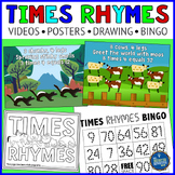 Multiplication Rhymes Facts Practice Activities