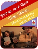 Multiplication Rhymes on a Ring Times Tables Fact Fluency Bundle