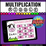 Multiplication Riddle Cards™ Distance Learning Math