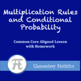 Multiplication Rules and Conditional Probability (Lesson w