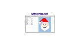 Multiplication- Santa Pixel Art