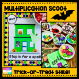 Multiplication Scoot: Trick-or-Treat Style!