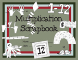 Multiplication Scrapbook - Times Tables 2-12 - worksheets 