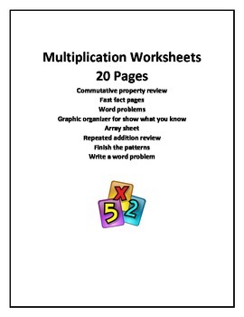 Multiplication Sheets