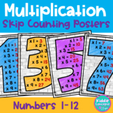 Multiplication Facts Skip Counting Posters