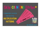 Multiplication Skip counting Strips