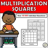 Multiplication Squares. Enough for the Whole Year!