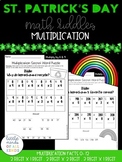 Multiplication St. Patrick's Day Math Riddles