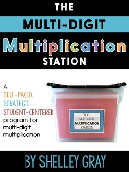 Preview of Multiplication Station for Multi-Digit Multiplication Strategies