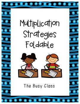 Preview of Multiplication Strategies Foldable