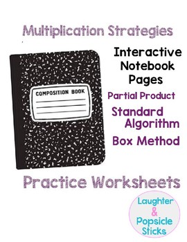 Preview of Multiplication Strategies Interactive Notebook