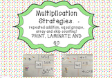 #betterthanchocolate Multiplication Strategies Mat