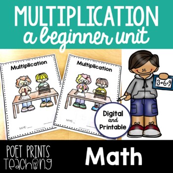 Preview of Multiplication Strategies Math Lessons, Digital and Printable