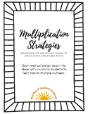 Multiplication Strategies Posters