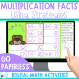 Multiplication Strategies Digital Game