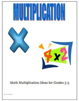 Preview of Multiplication Activities Bundle