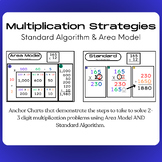 Multiplication Strategies: Standard Algorithm & Area Model