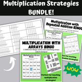 Multiplication Strategy Games and Centers BUNDLE | Multipl