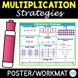 Multiplication Strategy Posters, Multiplication Graphic Organizer