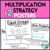 Multiplication Strategy Posters/Mini Charts with Multiplic