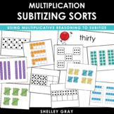 Multiplication Subitizing Sorts - Visual Representations a