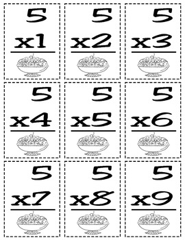 Multiplication Sundae~ Quizzes, Flashcards, Certificates, Sundae Cut-out