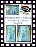 Multiplication Tables 1 to 10 Matching Center