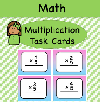 Preview of Multiplication Task Cards (0-12)