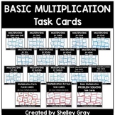 Multiplication Task Cards BUNDLE for Basic Facts