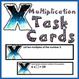Multiplication Task Cards Over 200 Multiplication Cards