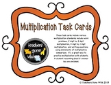 Multiplication Task Cards - set of 20