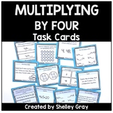 Multiplication Task Cards - x4 Multiplication Facts