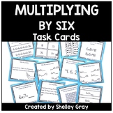 Multiplication Task Cards - x6 Multiplication Facts