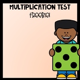 Multiplication Test FREEBIE!!