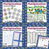 Multiplication Times Tables Resources Bundle