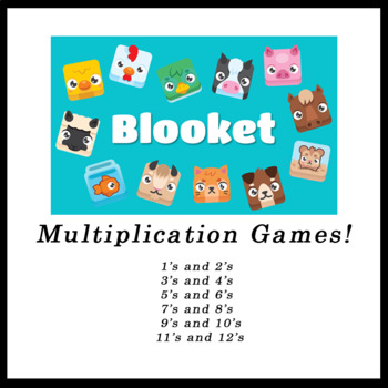 Preview of Multiplication Training - Blooket Games!