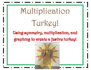 Preview of Multiplication Turkey