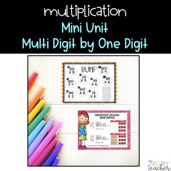 Preview of Multiplication Unit (multi-digit by one digit)