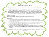 Multiplication War