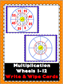 Multiplication Wheel Worksheets Teaching Resources Tpt