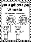 Multiplication Wheel Worksheets & Teaching Resources | TpT