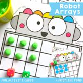 Multiplication With Arrays | Robot Activity Mats